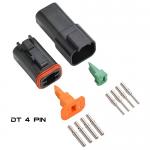 DT automotive connectors 2 3 4 6 8 12 ທາງ